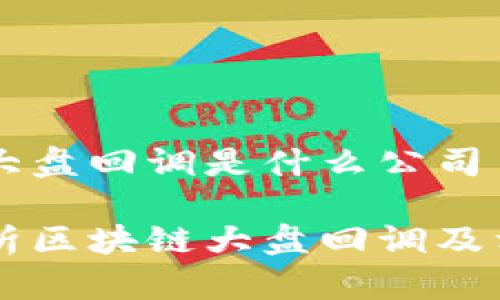 区块链大盘回调是什么公司
深入解析区块链大盘回调及相关公司