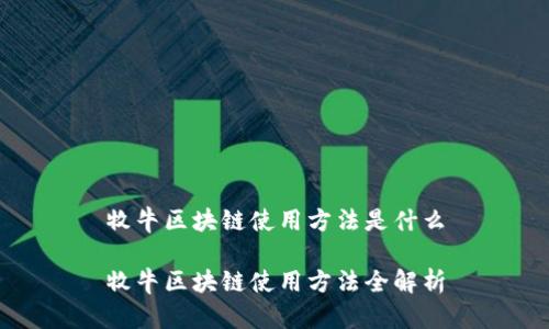 牧牛区块链使用方法是什么
牧牛区块链使用方法全解析