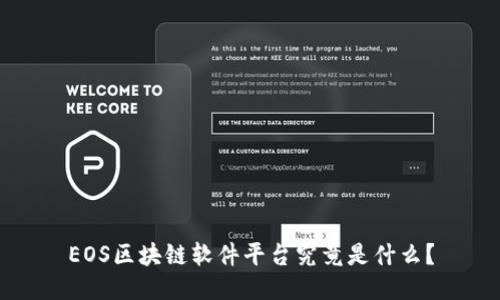 EOS区块链软件平台究竟是什么?