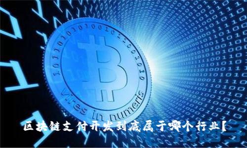 区块链支付开发到底属于哪个行业?